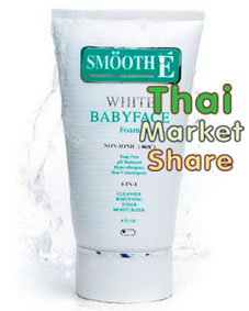 รูปภาพของ Smooth E White BabyFace Foam 6.0 OZ สมูทอีไวท์เบบี้เฟซโฟม  (สีขาว)